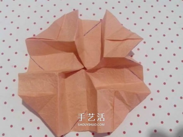 The best introductory tutorial for beginners with detailed illustrations of the Kawasaki rose fold method