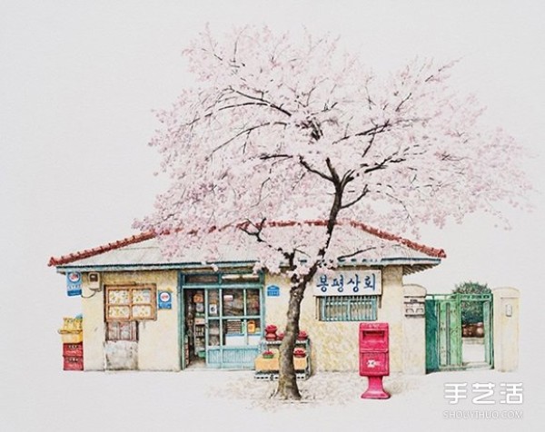 Human touch is not for sale! Twenty-year-old Ganzai shop paintings by Korean artists