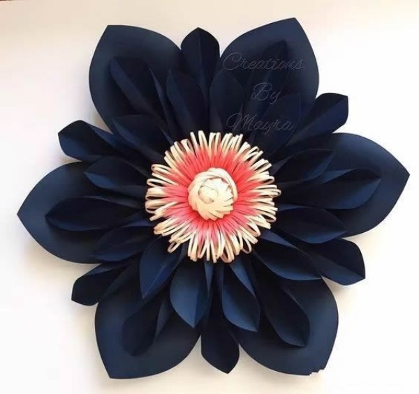 How to make handmade paper flowers with many beautiful paper flowers with complete illustrations