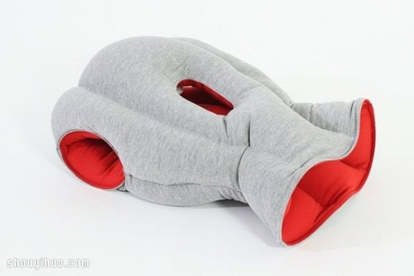 Headcover pillow designed for office workers who have a nap habit