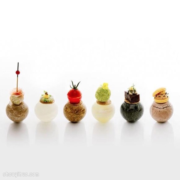 It is both food and art. The presentation of dishes is astonishing