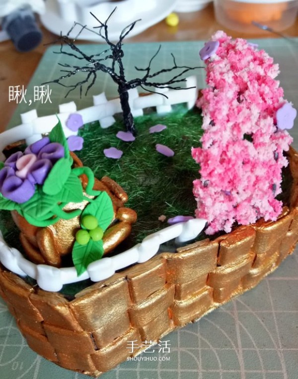 Ultra-light clay elf house to make cute elf house with clay DIY