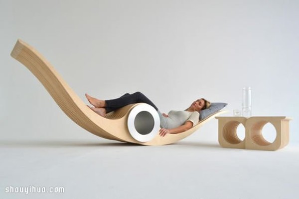 Leisurely and Elegant Multi-angle Folding Lying/Sitting/Recumbent Chair Design