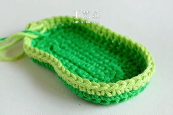 Provides warmth to ankles! Simple and beautiful knitting method for baby woolen shoes