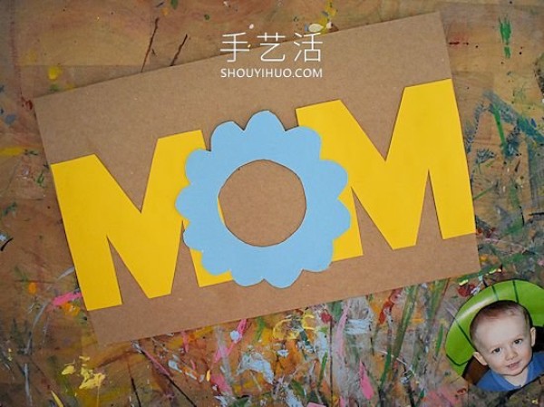 Super Simple Mothers Day Photo Card Handmade Tutorial