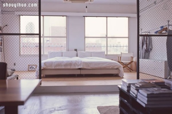 Comprehensive design of industrial-style loft decoration in Tokyo, Japan