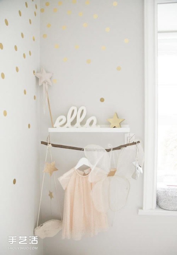 If you have a daughter, you must create an ice cream-colored room for her like this