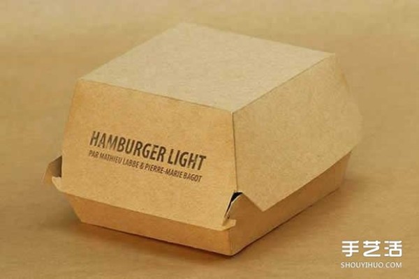 Cute and delicious? Concept design of burger lamp full of American style