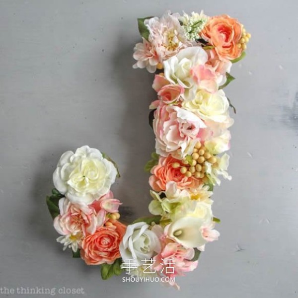 16 charming handicraft decorations made by DIY with various flowers