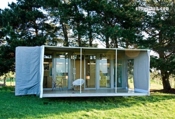 Change your thinking about shipping containers and building a container home that can accommodate a family of four