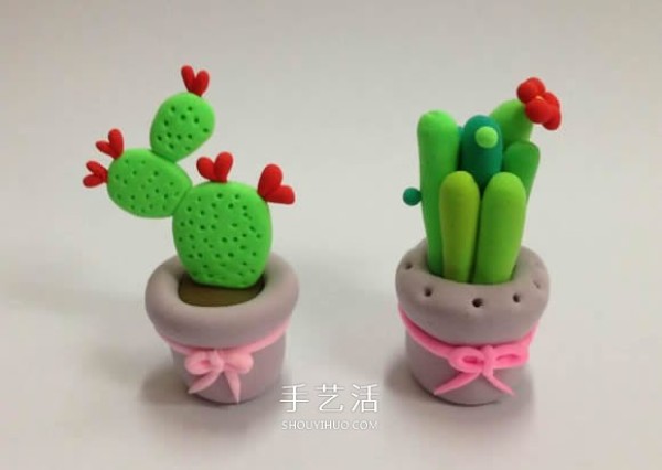 Simple and cute pictures of clay works, a complete picture of childrens clay works