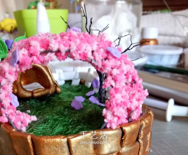 Ultra-light clay elf house to make cute elf house with clay DIY