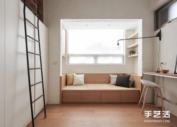 You can live comfortably in a small space! A comfortable and warm small apartment