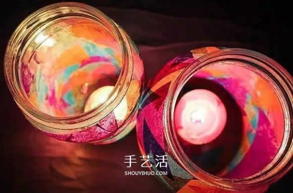 How to make lanterns from glass bottles, how to make handmade glass lanterns for children