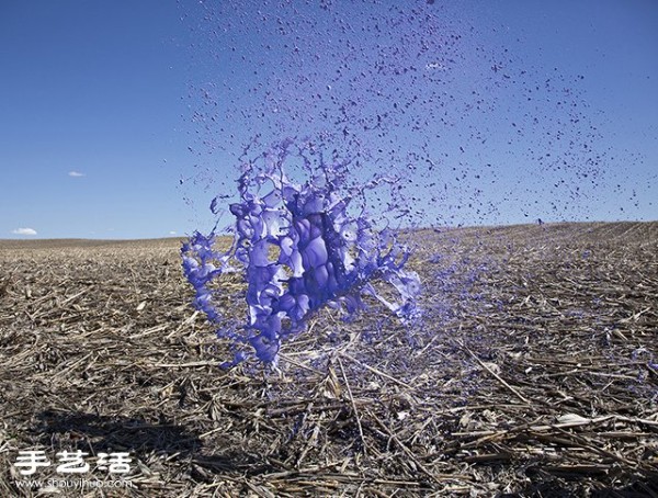 The art of color between microseconds, the New York photographers moment of eternity