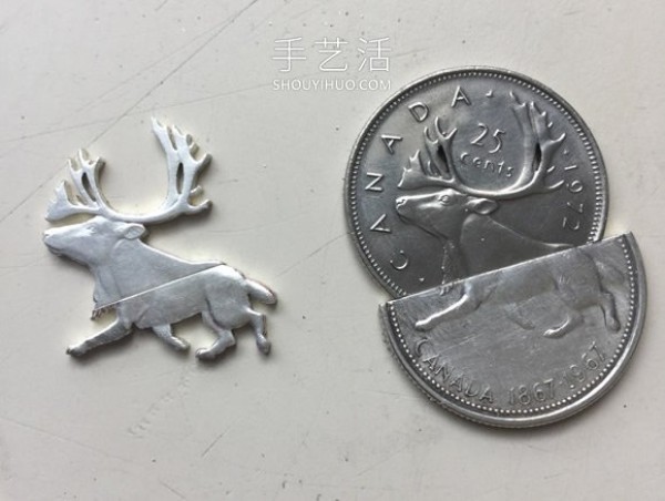 Cutting Coin Relief Art of Coin Engraving by Toronto Artist