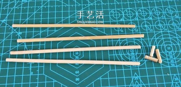 Illustrated Tutorial on Handmade Disposable Chopsticks Storage Plate