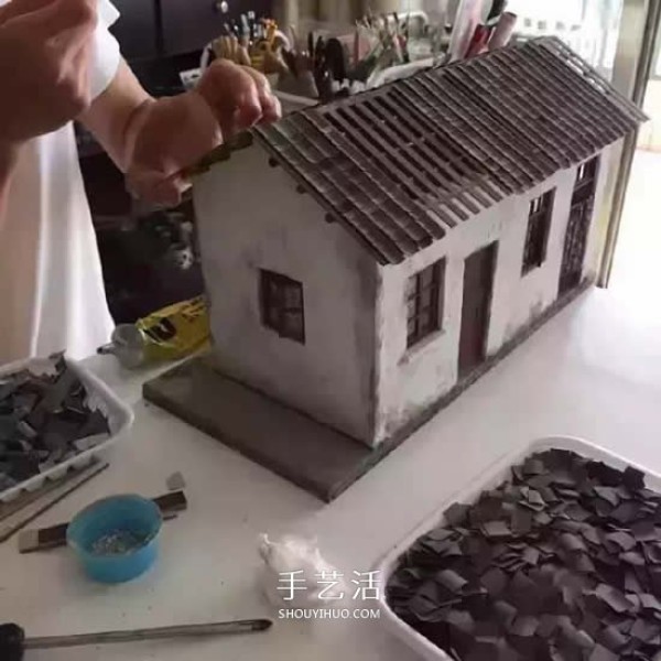 1728 times smaller! A miniature model of old Beijing city that looks as real as real