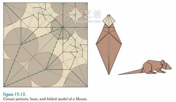 Basic knowledge of origami design also includes an introduction to origami technology and snake belly