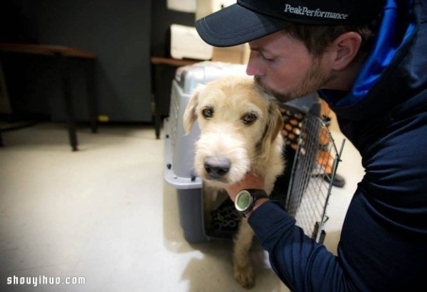 A touching story about an extreme athlete meeting a stray dog