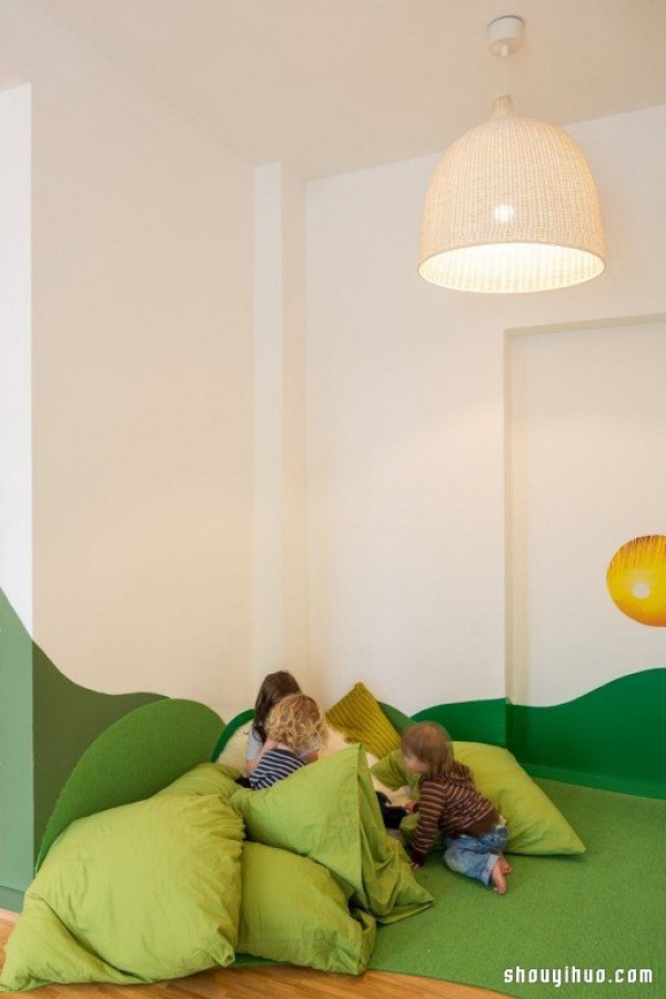 Decoration and layout design of forest kindergarten in Berlin, Germany