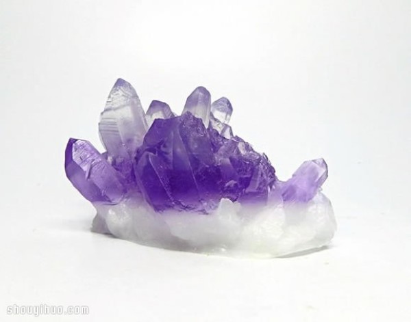 Super realistic mineral crystal shape handmade soap products with natural and pure mineral style!