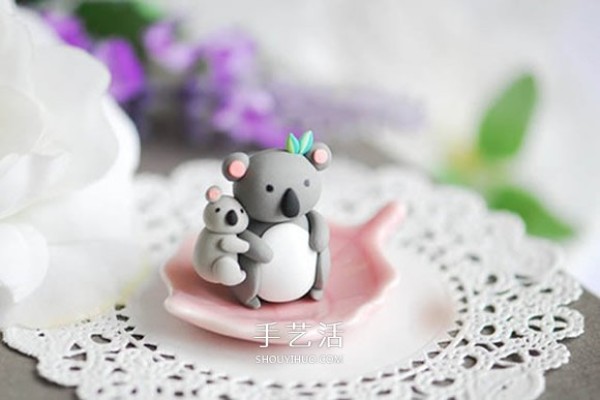 Simple and cute pictures of clay works, a complete picture of childrens clay works