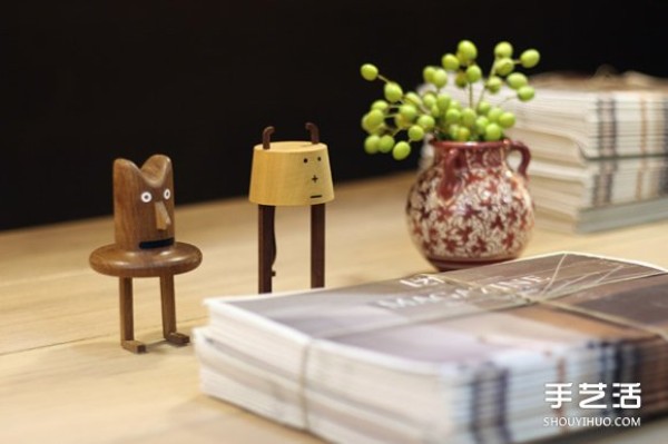 Healing wooden toys designed by Isidro Ferrer