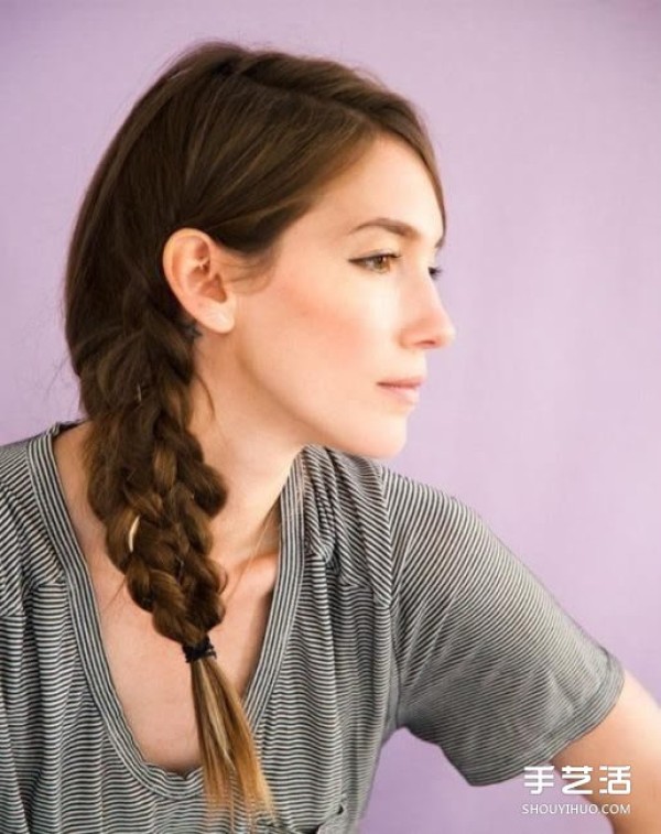 No more fuss in the morning, 3 simple hairstyles to help you look good when you go out