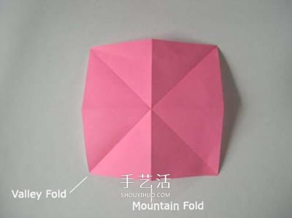 Tutorial for beginners: Illustrations of the most commonly used folding methods of square origami