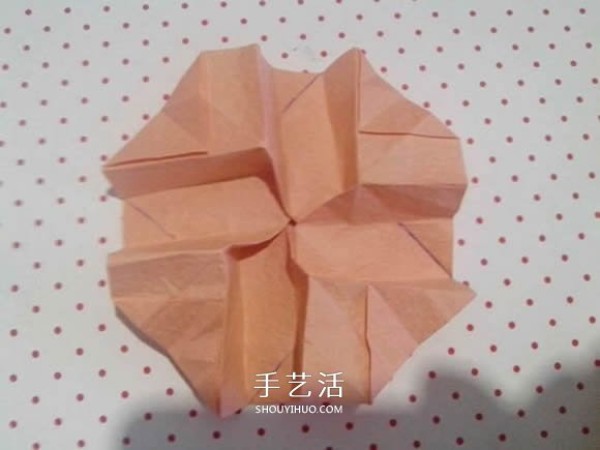 The best introductory tutorial for beginners with detailed illustrations of the Kawasaki rose fold method