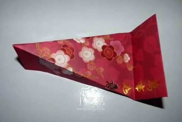 How to make a red envelope revolving lantern, how to make a New Year revolving lantern with illustrations