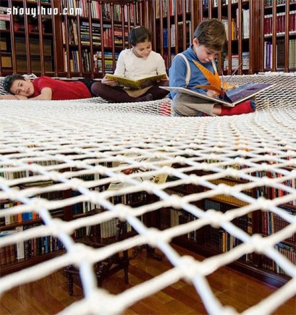 The library installs "Reading Net" and turns it into childrens favorite play area