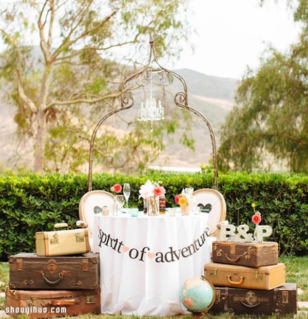 Travel theme wedding decoration inspiration, if you love traveling, you should collect it