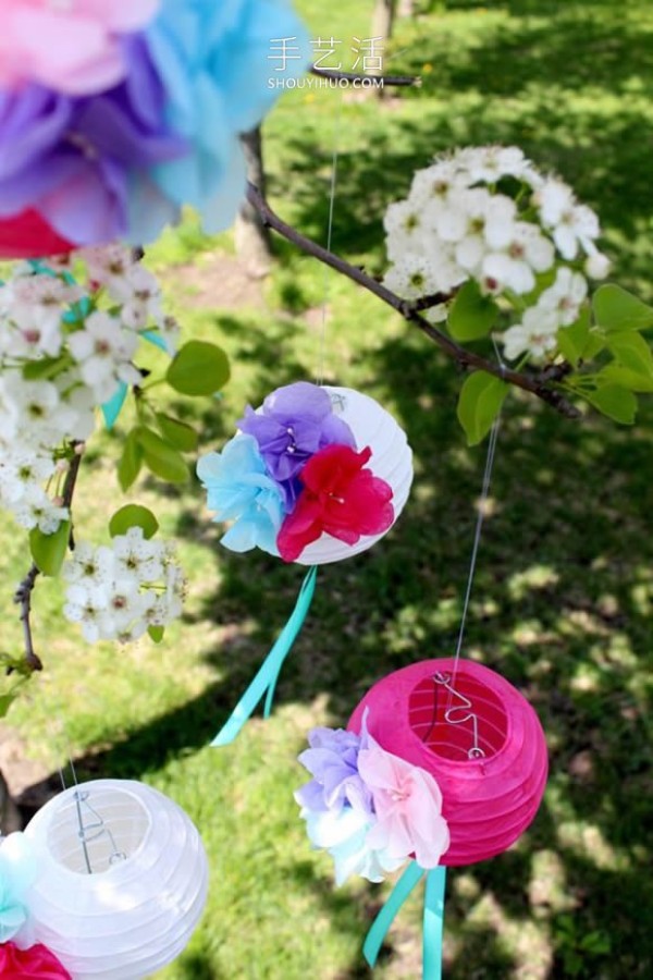 16 charming handicraft decorations made by DIY with various flowers