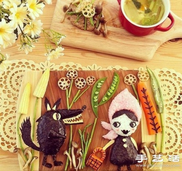 DIY cute and interesting creative food presentation