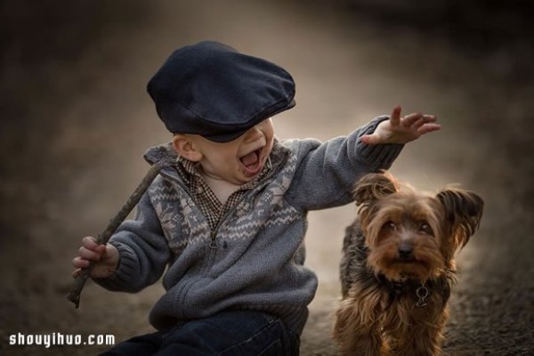 Captures the precious childhood time and records the sons growth process photography