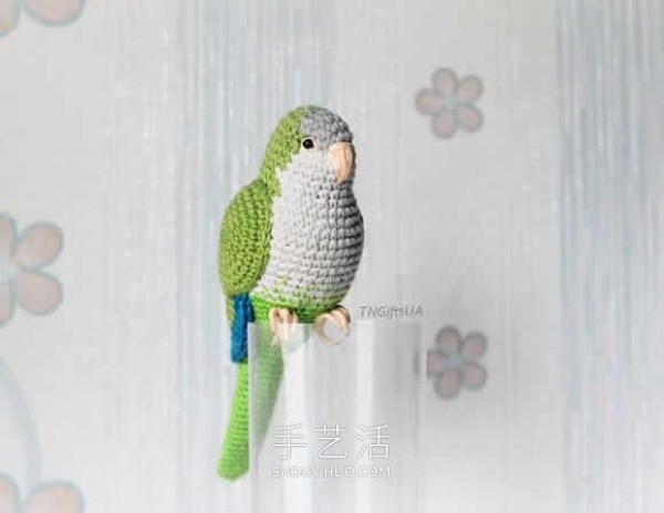 Lifelike birds! Pictures of hand-crocheted exquisite bird works