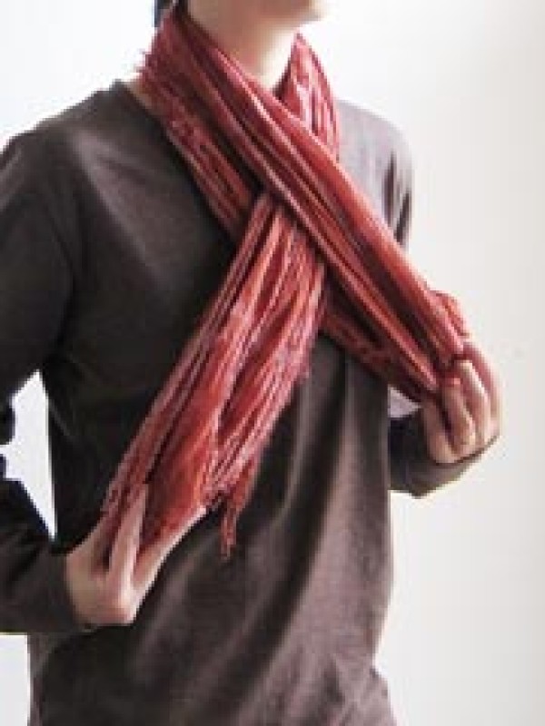 A comprehensive collection of various ways to tie a scarf, and 60 ways to tie a long scarf