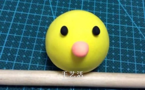 Ultra-light clay to make a chick, simple and cute clay chick DIY