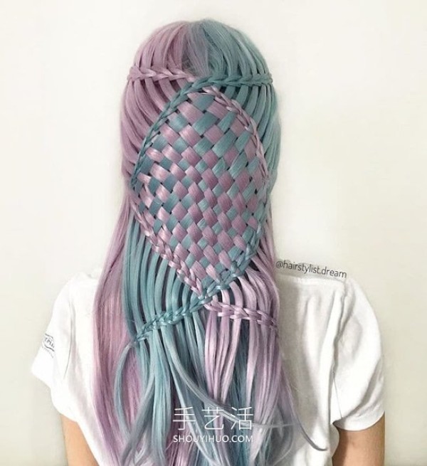 German Girls DIY Amazing Hairstyles Like Complex Crochet Patterns