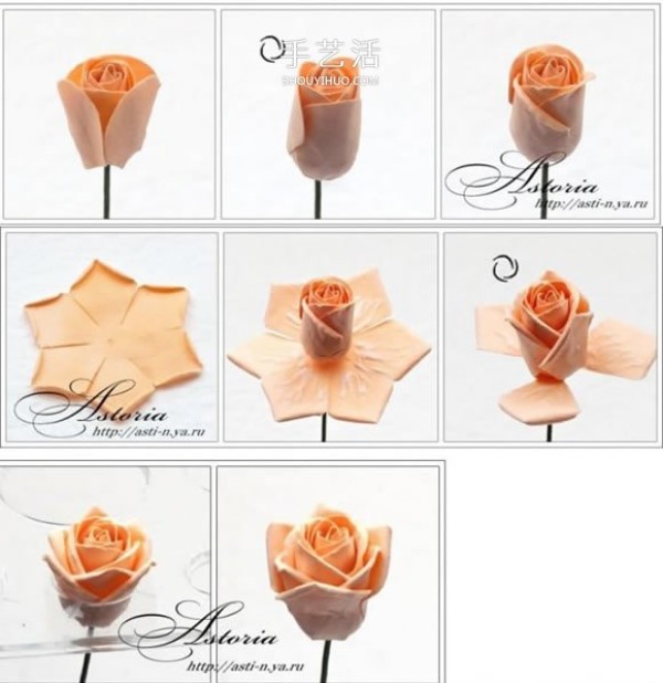 How to make super detailed roses from colored paper by hand