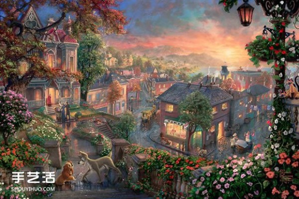 Never seen such a Disney scene, so beautiful! 