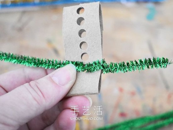 Tutorial on how to make a Christmas tree with twisted sticks