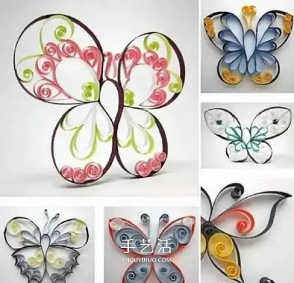 The pictures of exquisite paper-quilling art works make people want to do it themselves