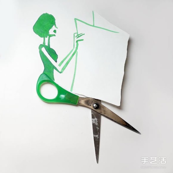 Creative DIY combining daily items and illustrations will amaze you again and again