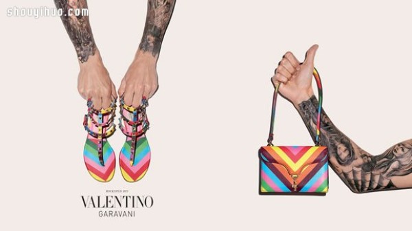 Valentino 2015 Early Spring Colorful Accessories Advertisement