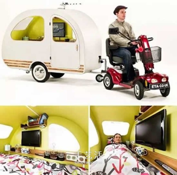 Shocked! I can’t afford to drive a car or RV, but I also have a bicycle RV! 