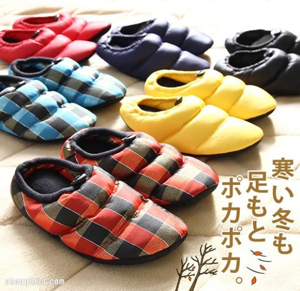 Coron, a down shoe product launched in Japan 