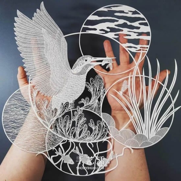 A comprehensive collection of master-level two-dimensional paper sculptures, making A4 paper worth ten thousand times! 